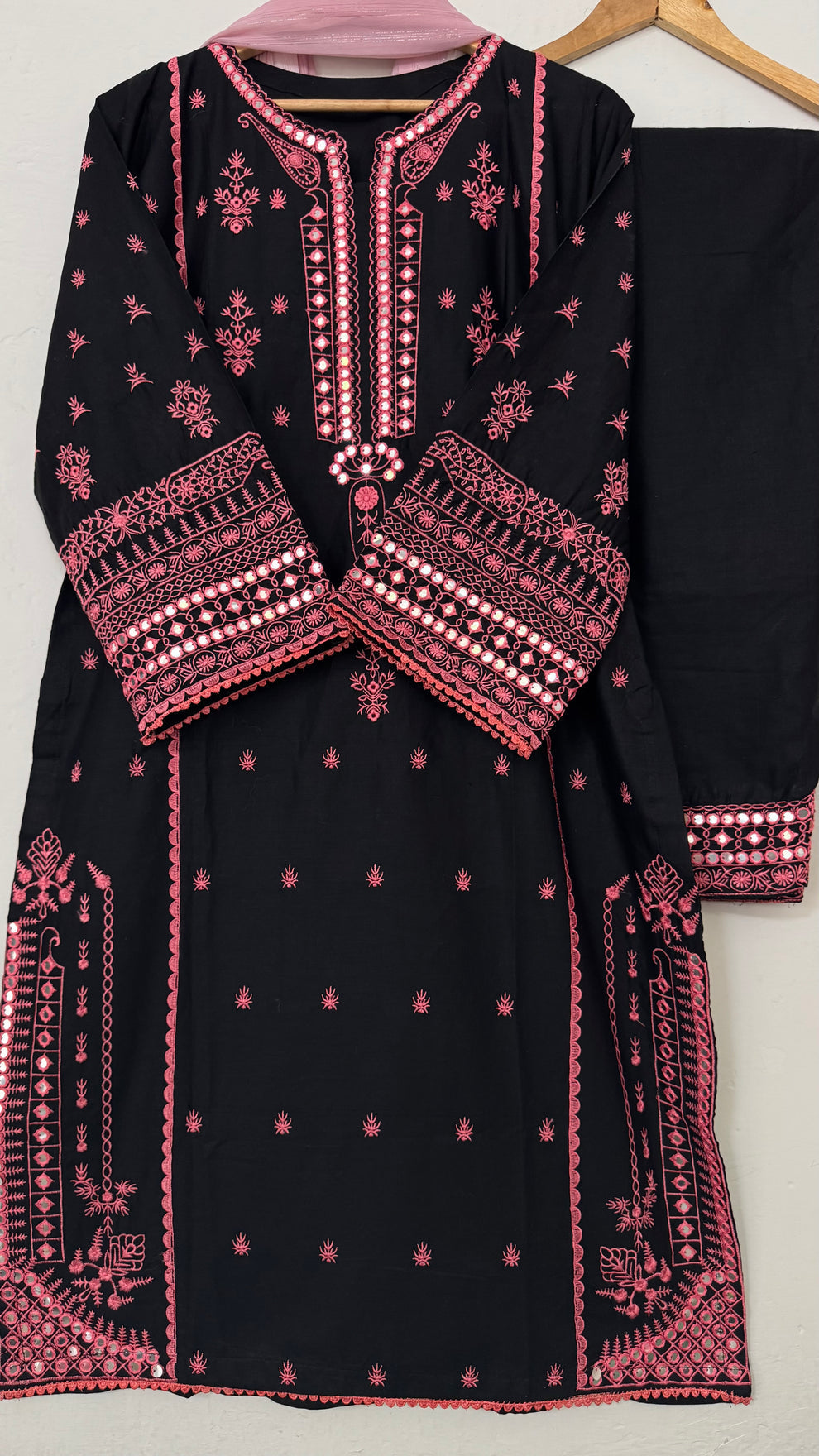 Ajal embroided dress