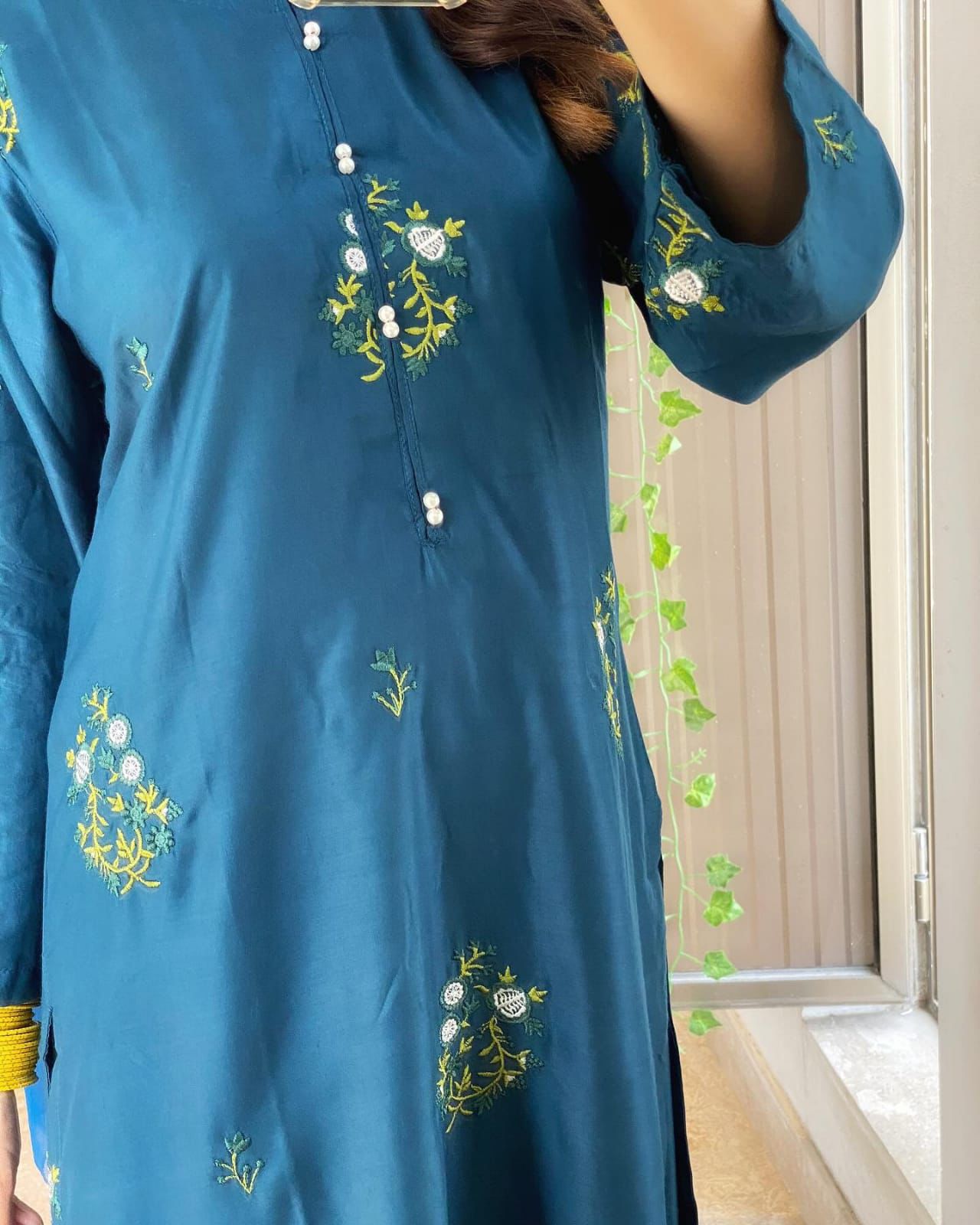 Tulip Embroidered Full summer dress EID SPECIAL DEAL