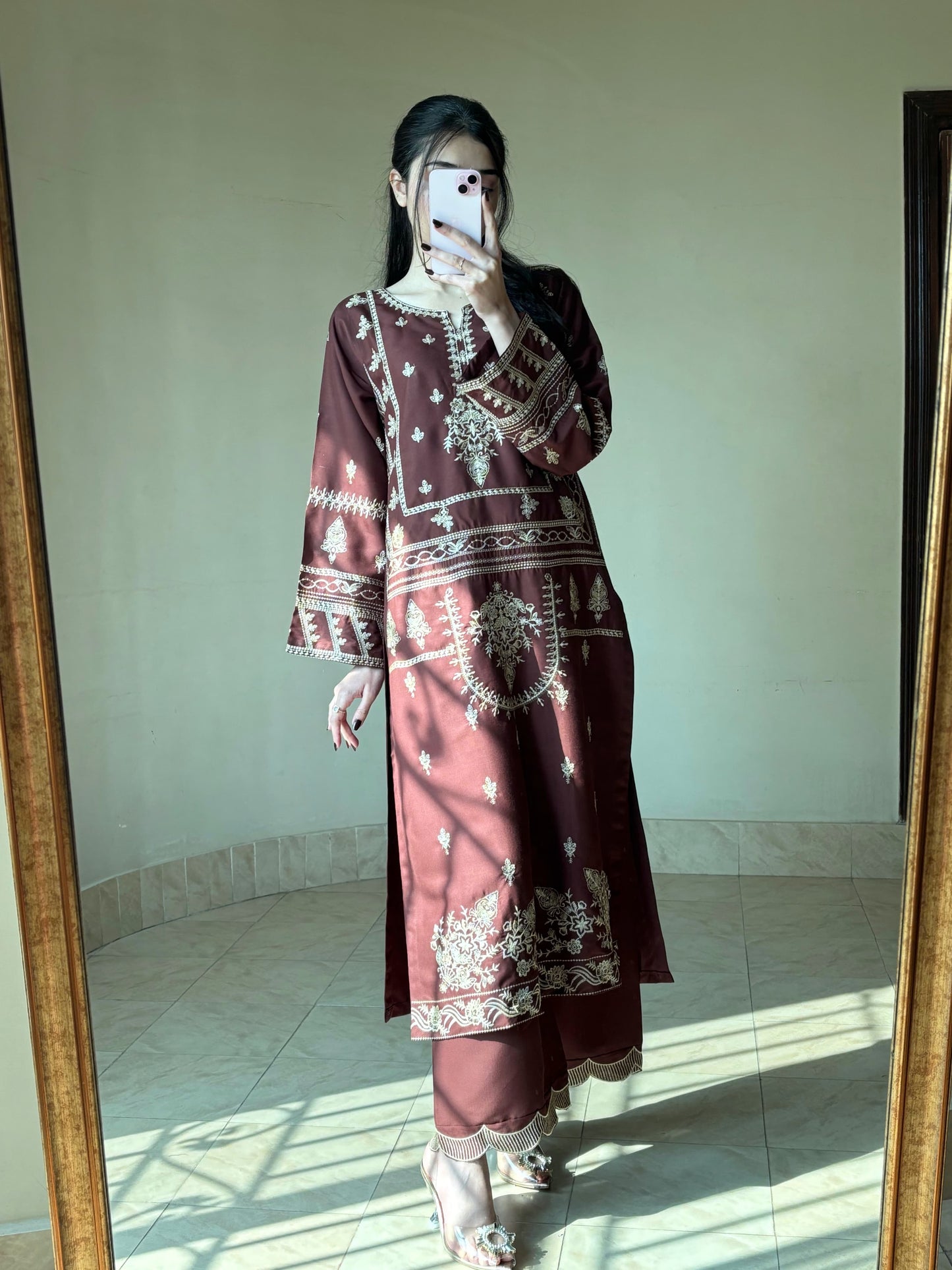 Libas embroidery 2pc