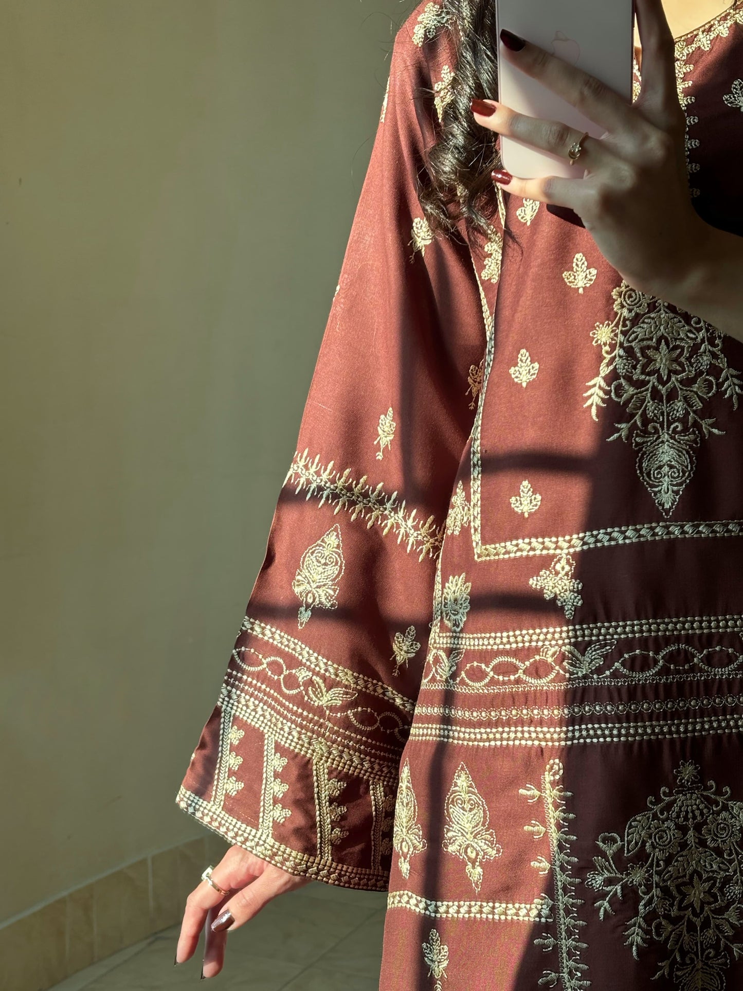 Libas embroidery 2pc