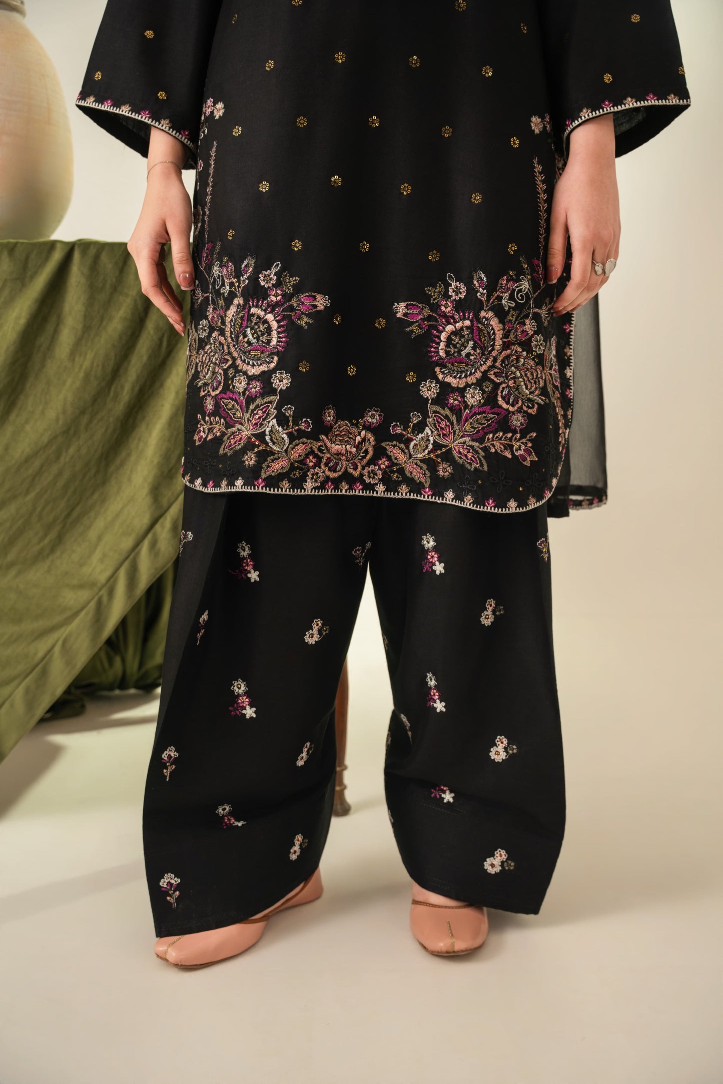 Zarqa embroidery 3pc