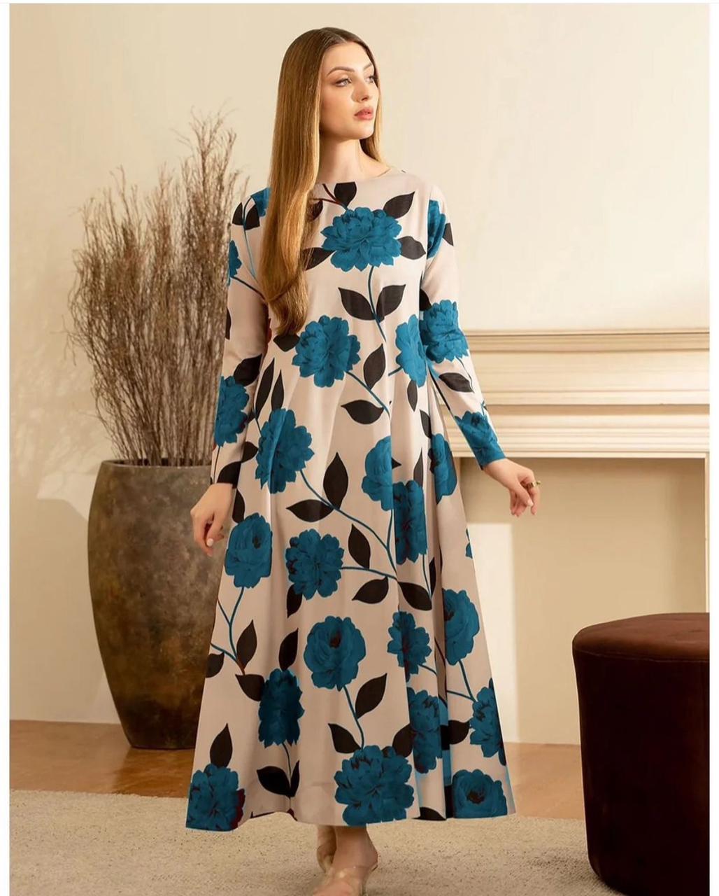3pc lawn unstiched dress